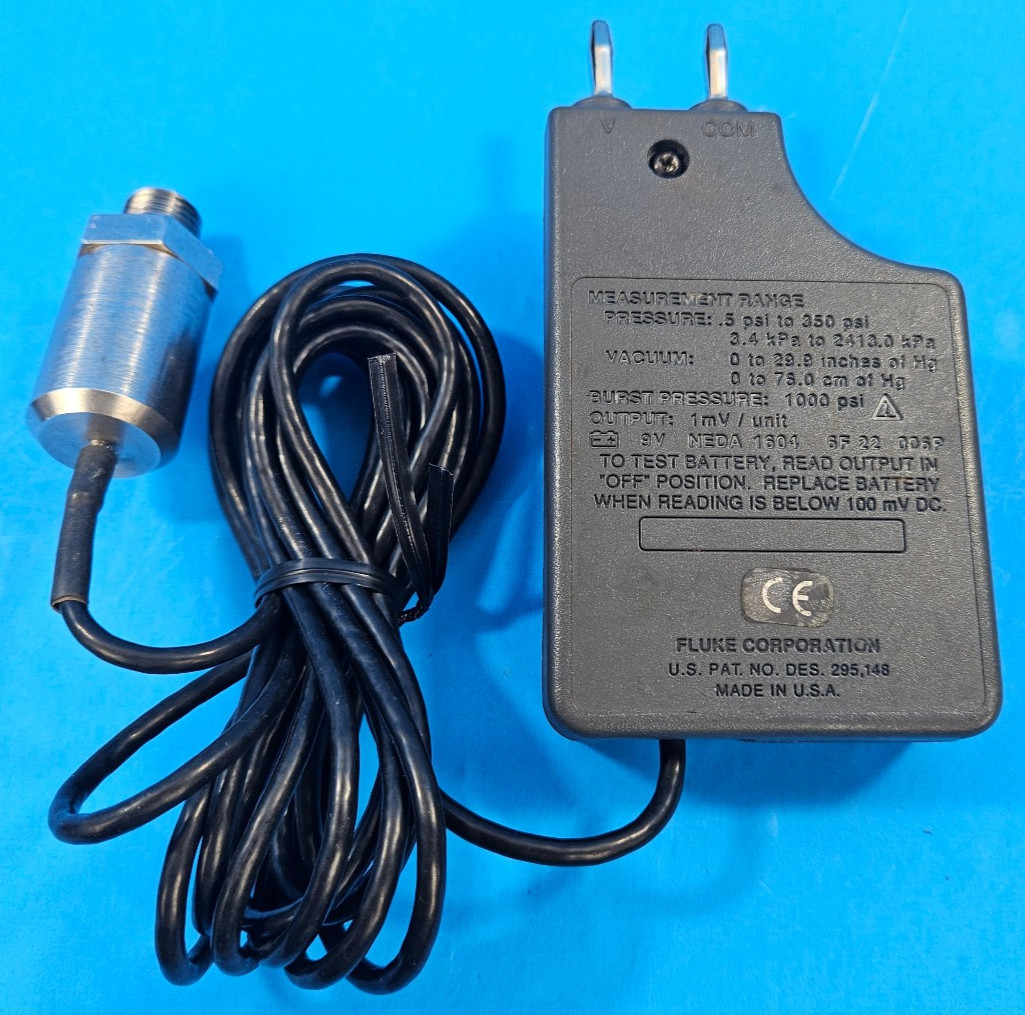 Fluke PV350 Multimeter Pressure Vaccuum Module!