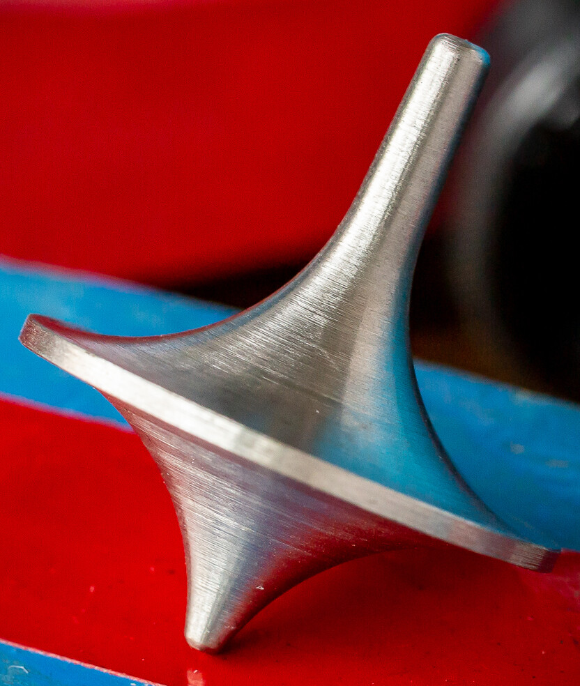 Red Dirt Derby Tungsten Spinning Top