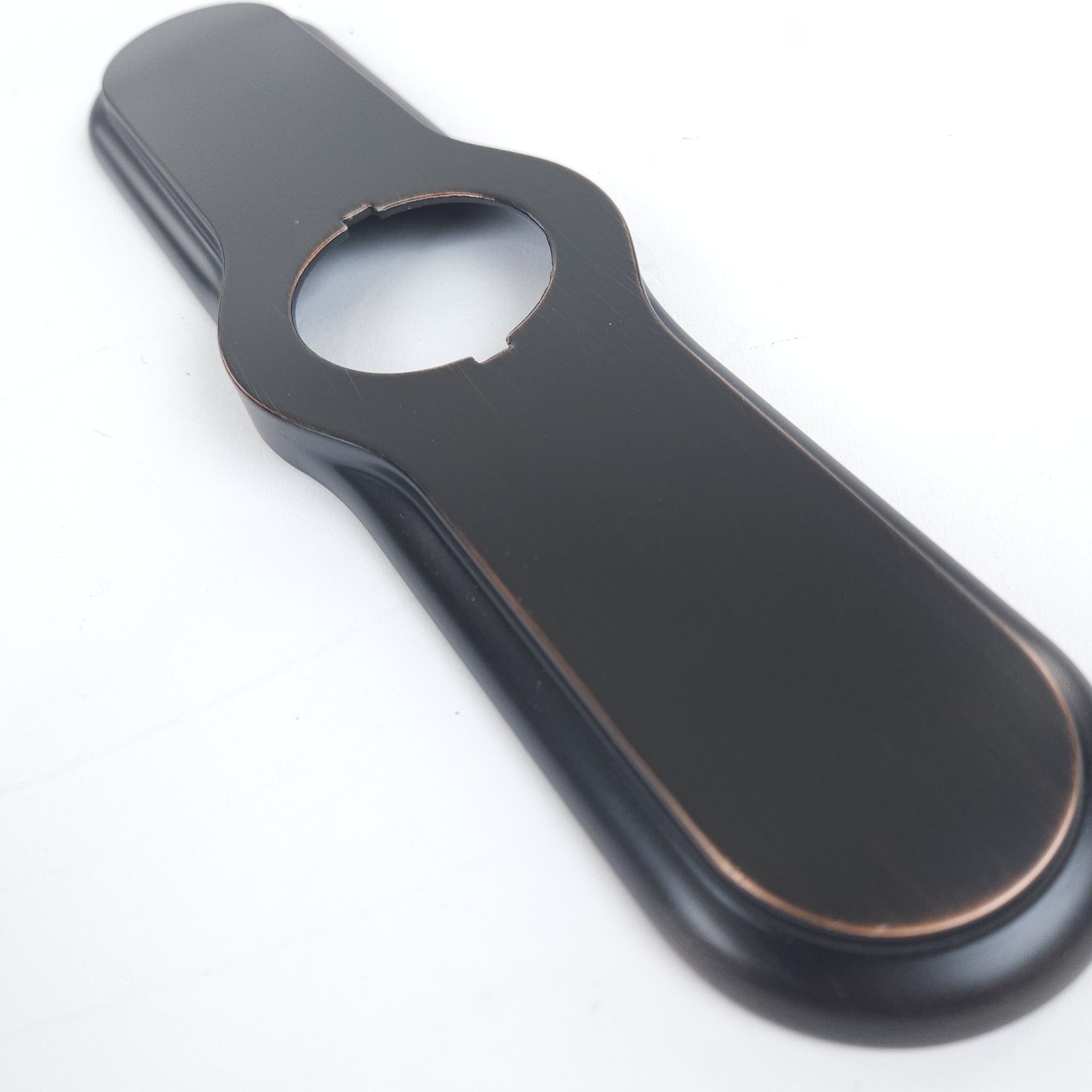 KOHLER Artifacts 99272-BZ 3-hole kitchen escutcheon, Oil Rubbed Bronze