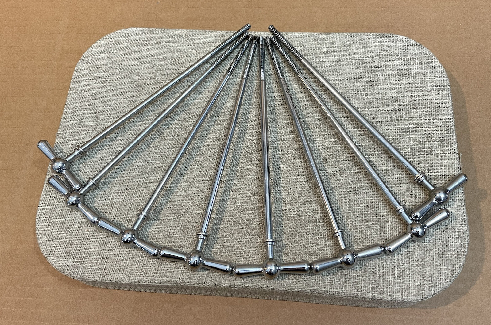 George Way 50s Camco 60s Vintage Bass Drum T-Rod Set Nice