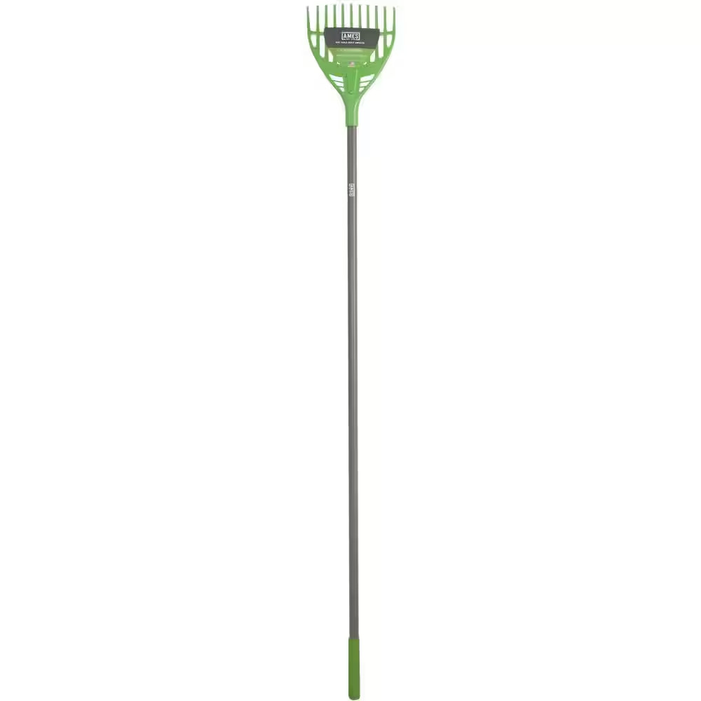 60 In. Handle Collector 8 In. Poly Shrub Rake Free Shipping New