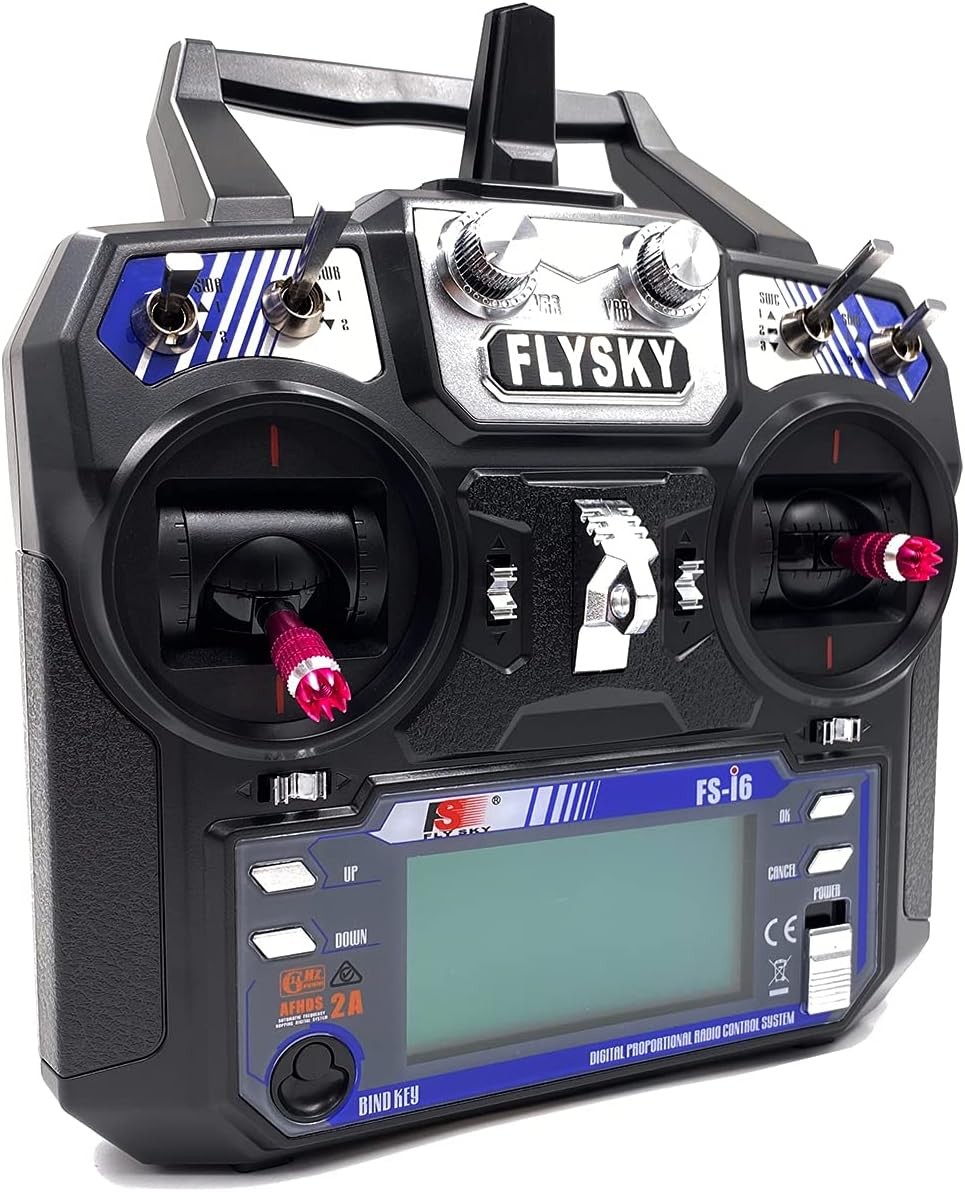 6CH 2.4GHz RC Transmitter & Receiver for Drone Plane Helicopter