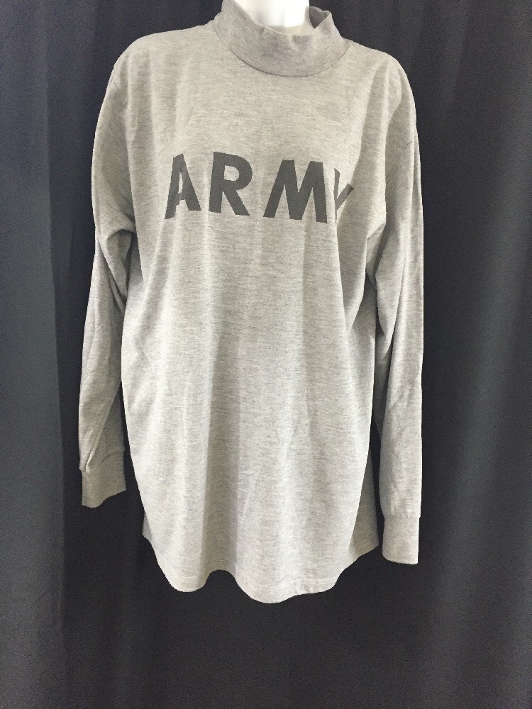 ONE US ARMY IPFU Fitness Long Sleeve Shirt Large Good Condition