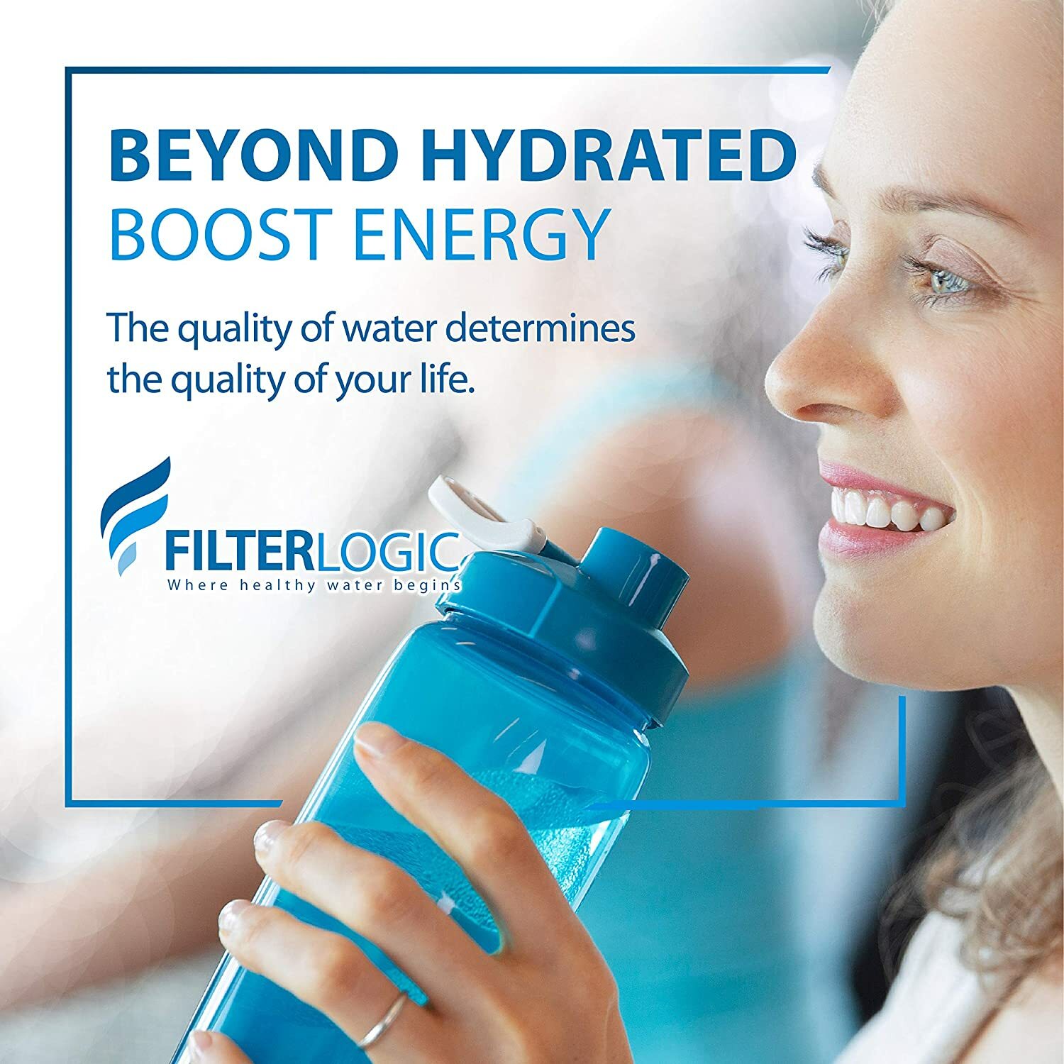 FilterLogic Pitcher Water Filter, Replacement for Brita Classic (6 packs)