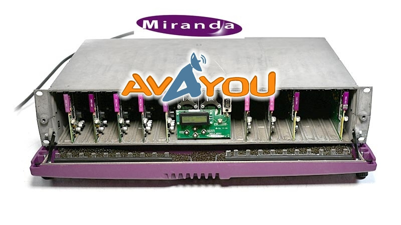 Miranda GV Densite w/ 9x HDC-1861/HDC-1801 HD Downconverter cards with 1x4 HD DA