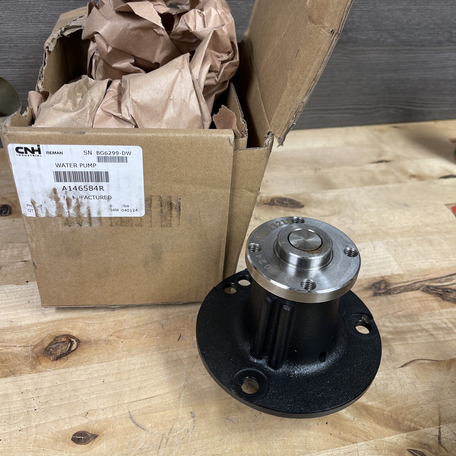 CNH Industrial A146584R Water Pump Remanufactured