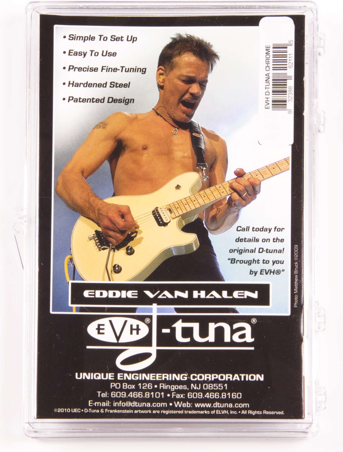Genuine EVH D-Tuna for Floyd Rose - Chrome