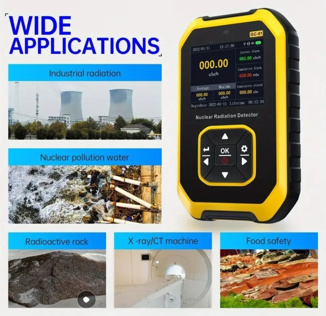 Geiger Counter Rays Gamma Nuclear Radiation Detector (GC-01)