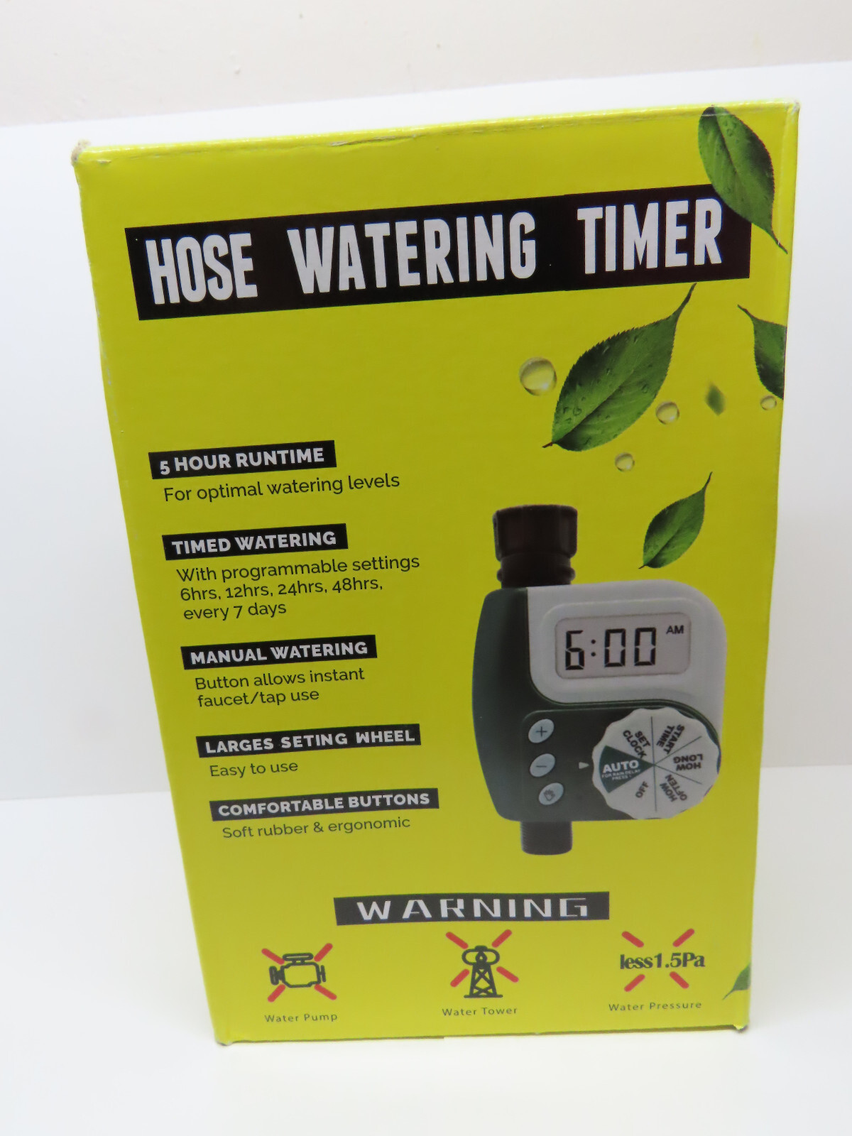 Digital Hose Timer Garden Drip Irrigation controller sprinkler watering lawn