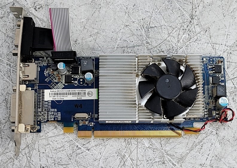 ATI Radeon HD5450 288-1E145-001AC Graphics Card 512MB DDR3 VGA DVI HDMI PCIe