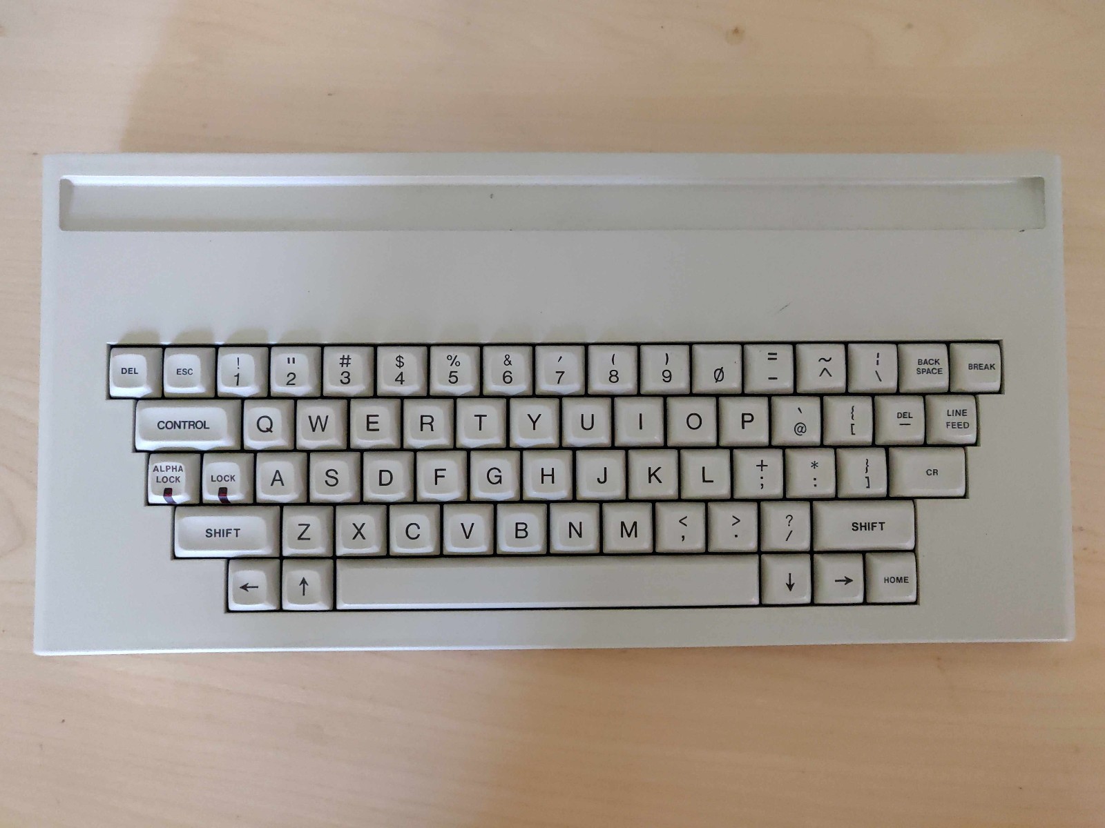 CHERRY KEYBOARD G80-0486H MADE IN WEST GERMANY RS COMPONENTS UNIX TTY