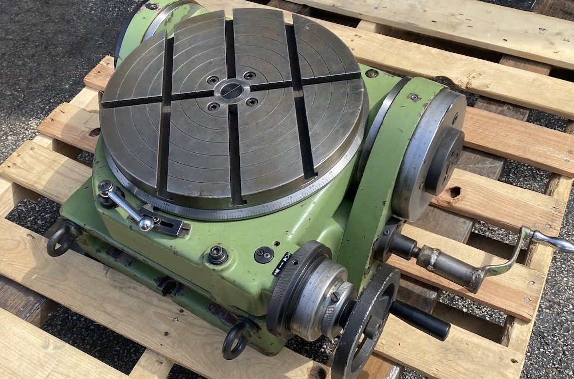 Walter RIS400 G Precision Tilting Rotary Table Horizontal Vertical Boring Mill ￼