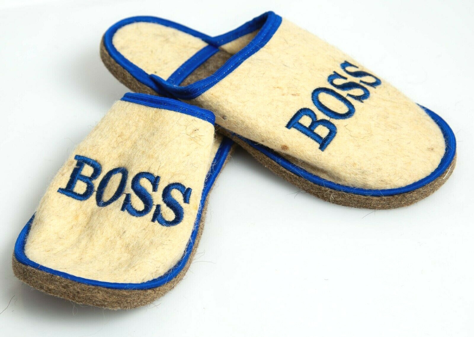Russian Banya Sauna Slippers Sheep wool Ukrainian Flat Boss memorial Day Gift