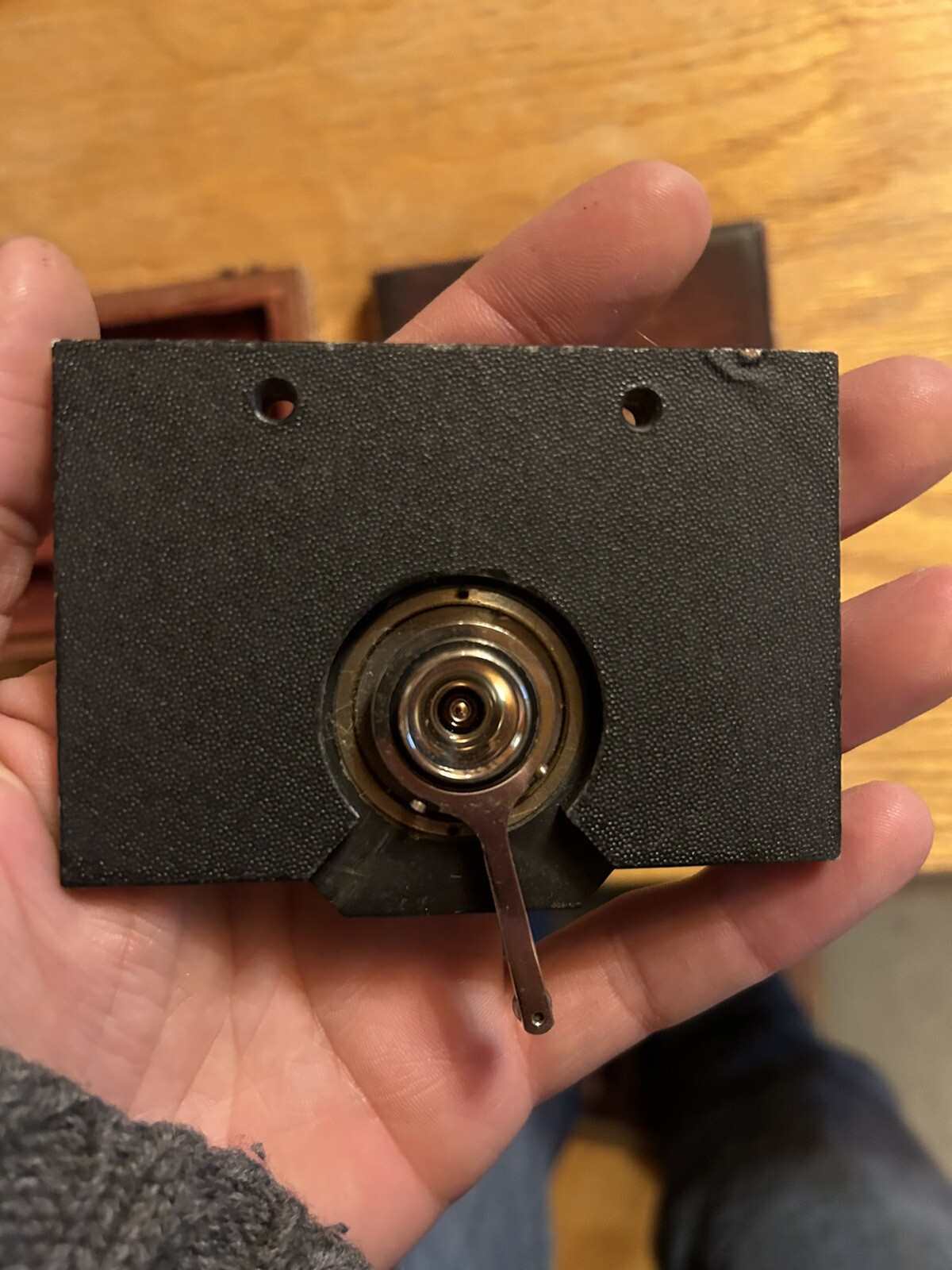 E Let’s Wetzlar Microscope Part In Satin Lined Box