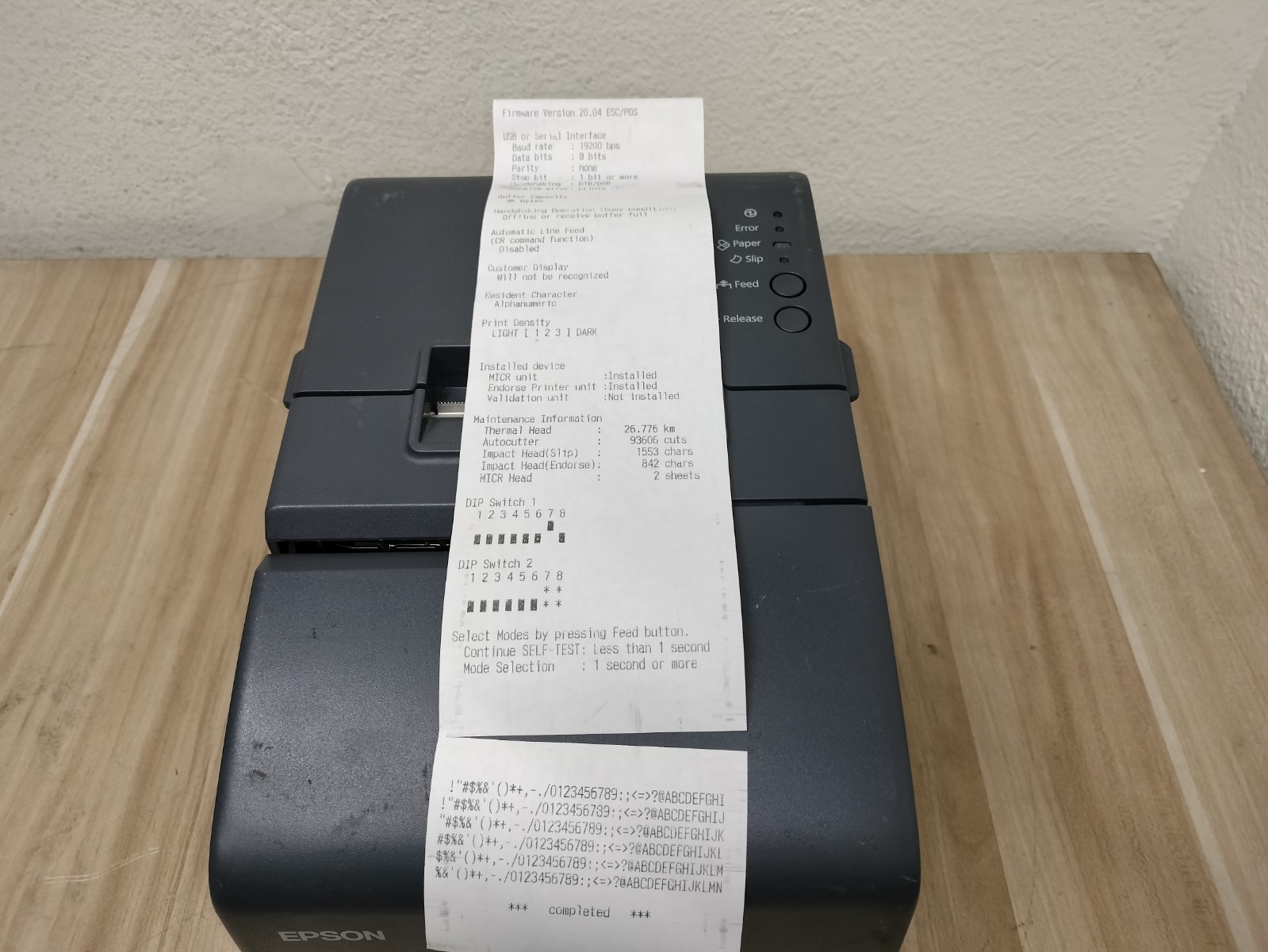 Epson TM-H6000IV M253A POS Receipt Printer
