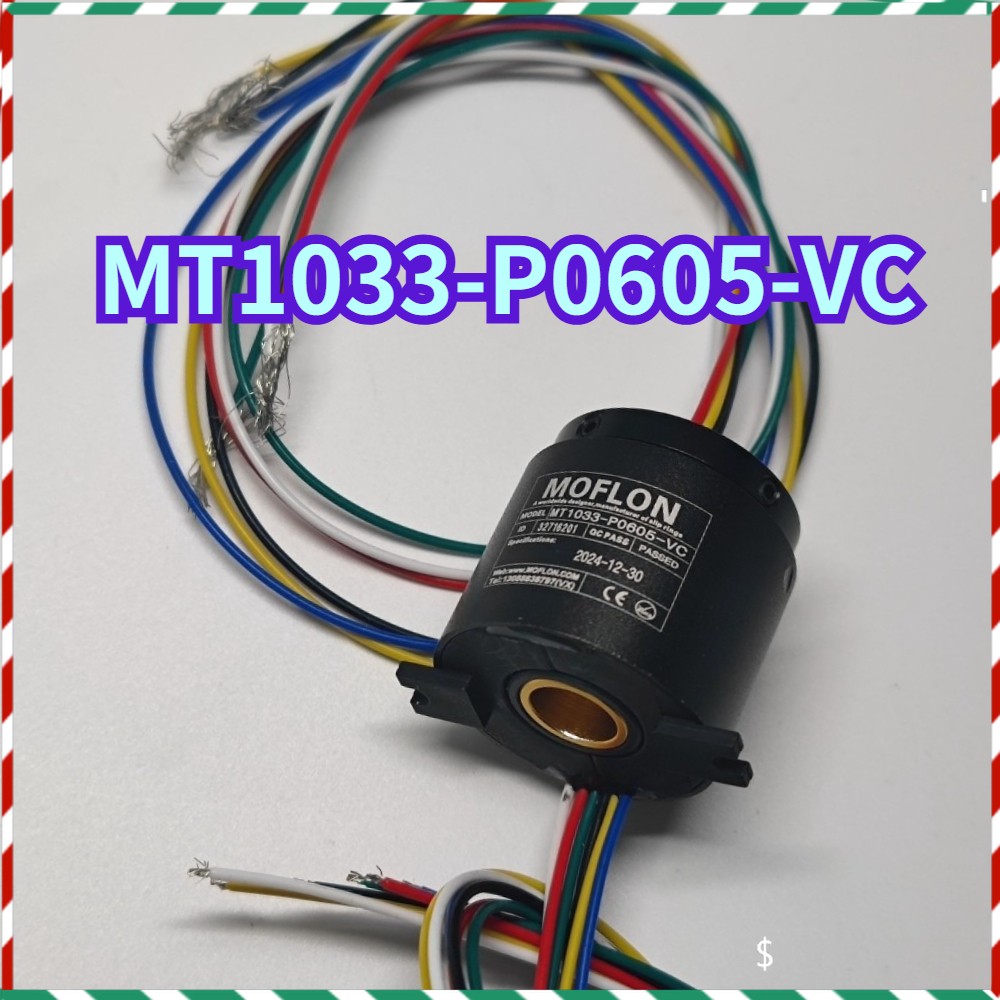 1PCS Slip Ring for Wind Power Generator Through Hole Dia.10mm 6 Circuits 5A