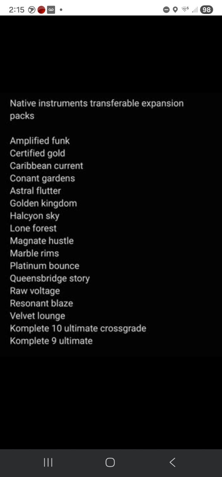 Native Instruments Expansions Bundle