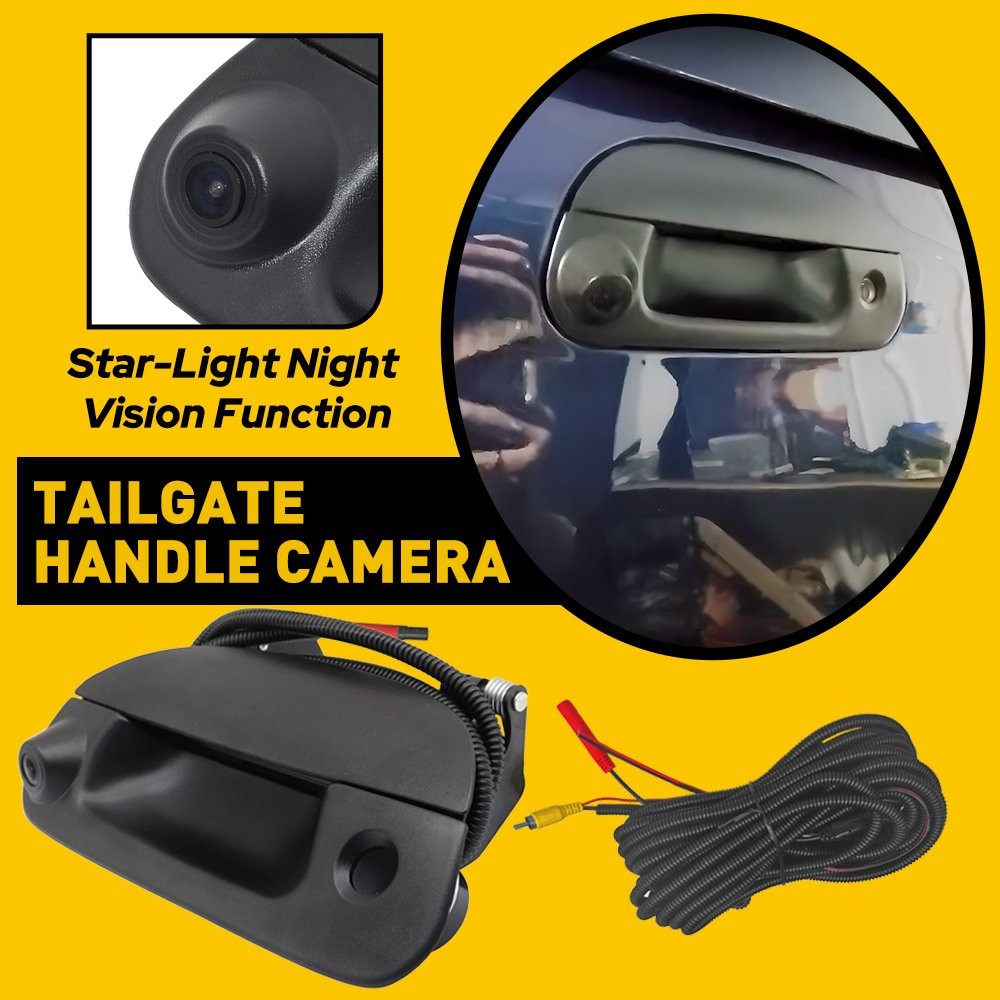 Tailgate Handle with Rear View Camera Fit for 2001-2005 Ford Explorer Sport Trac