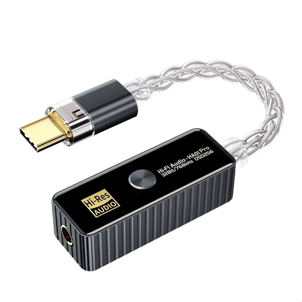 Audio Adapter Dual Chip CS43198+CT7601 Portable Professional Amplifier Dark9199