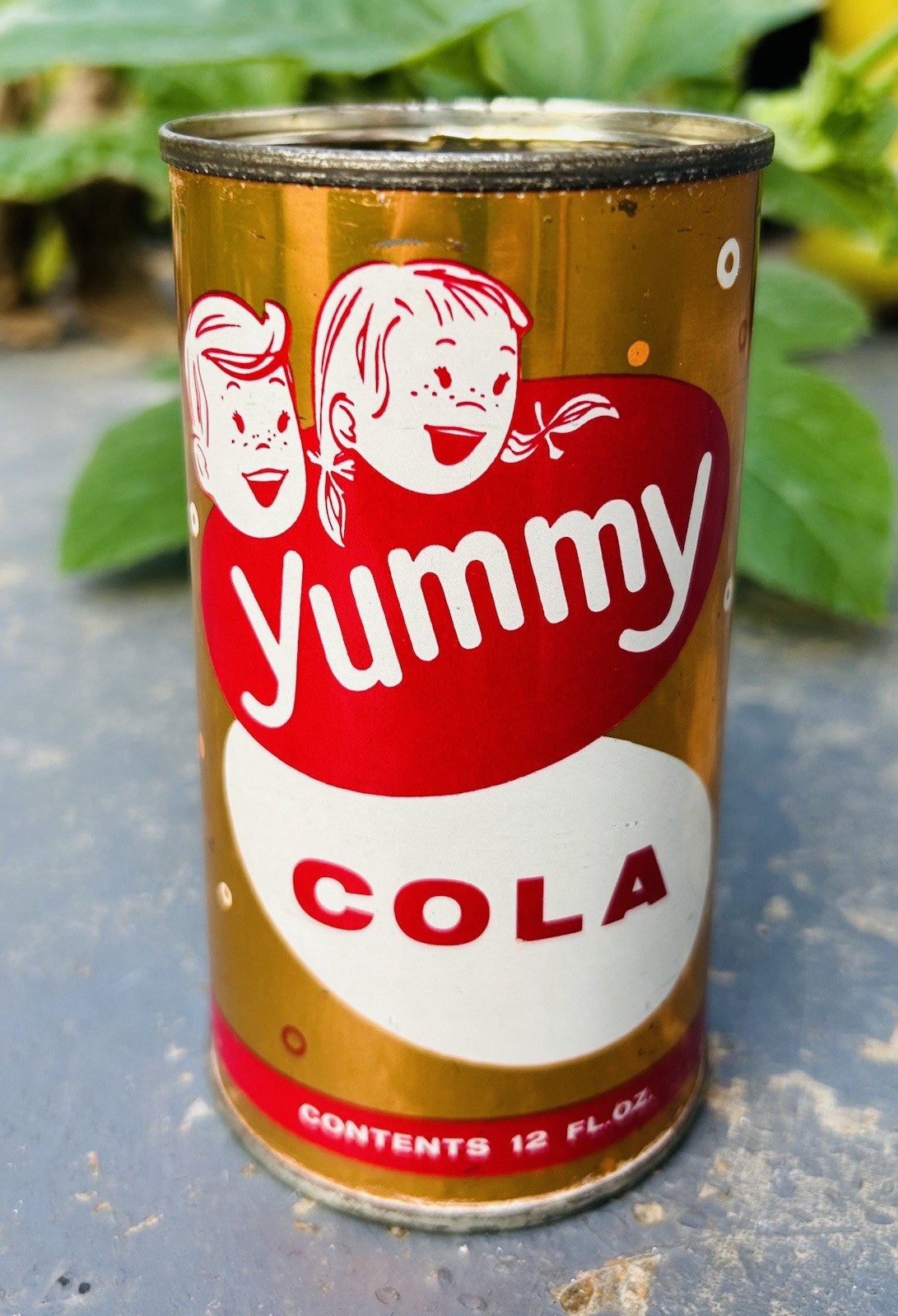 Yummy Cola. Vintage, Collectible Soda Can. (no Dents Missing Top Lid)