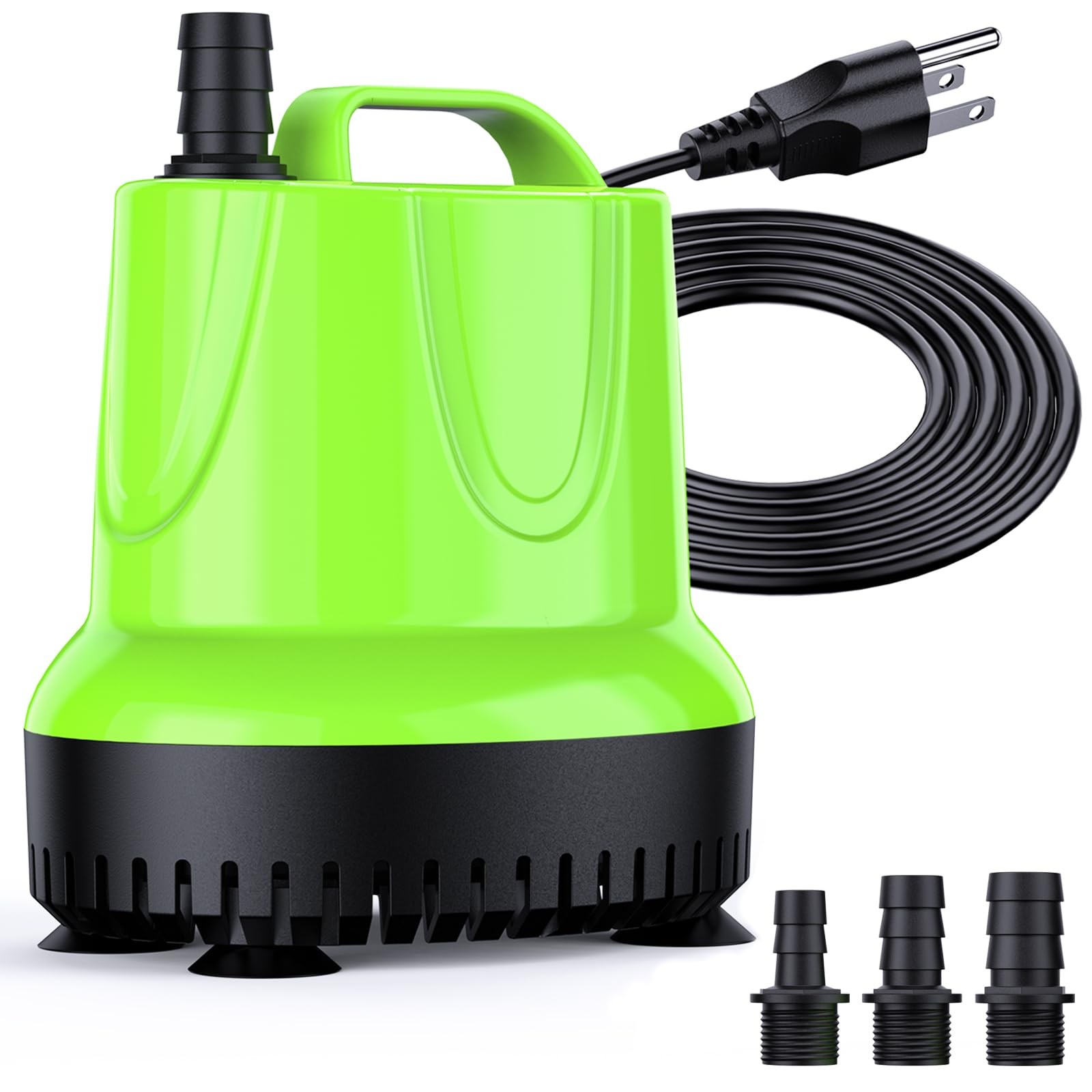 FREESEA Fountain Submersible Water Pump: 330 GPH 25W Small Sump Pump for Outd...