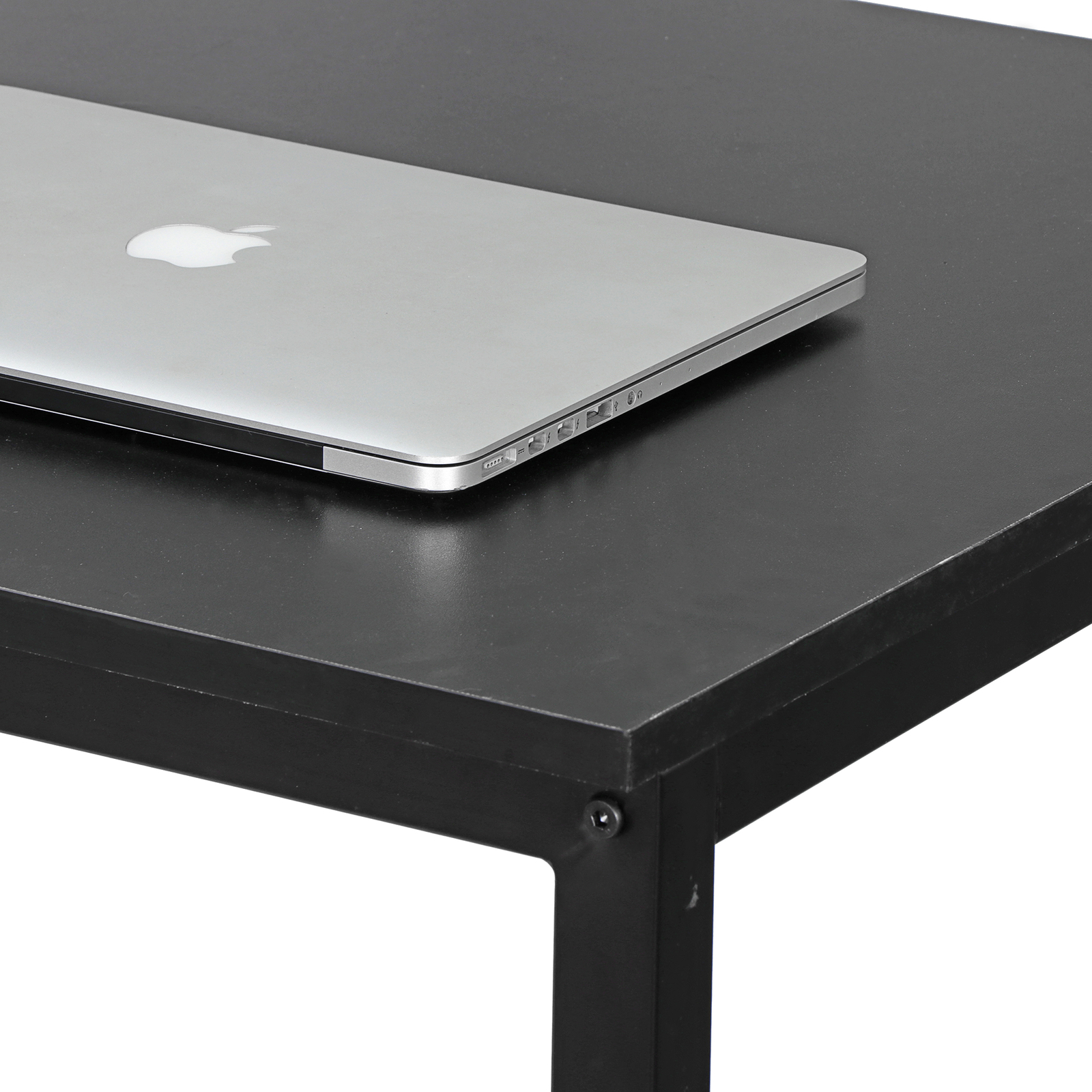 47" Computer Writing Desk Modern Study Office Desk Corner Table Espresso Style