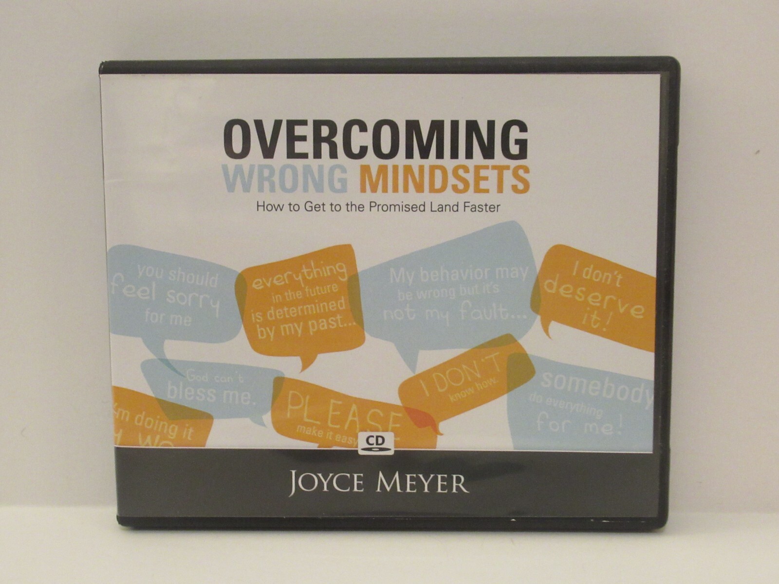 Joyce Meyer - Overcoming Wrong Mindsets (CD) - 4 Disc Set