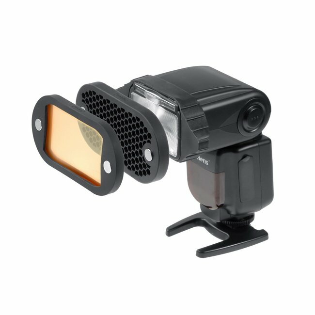 Selens 4in1 Magnetic Speedlite Flash Modifier Sphere Diffuser Filter Gel New