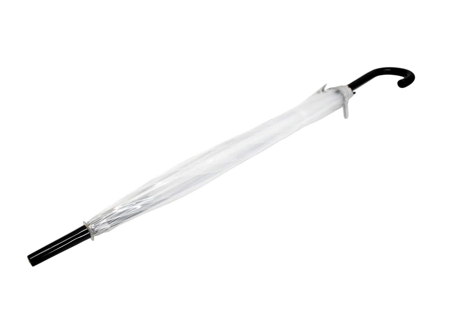 ShedRain Bubble Umbrella Clear Silver Dome Auto Open Stick Rain Adult Weather