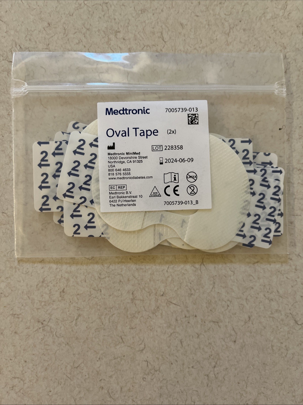 medtronic oval tape