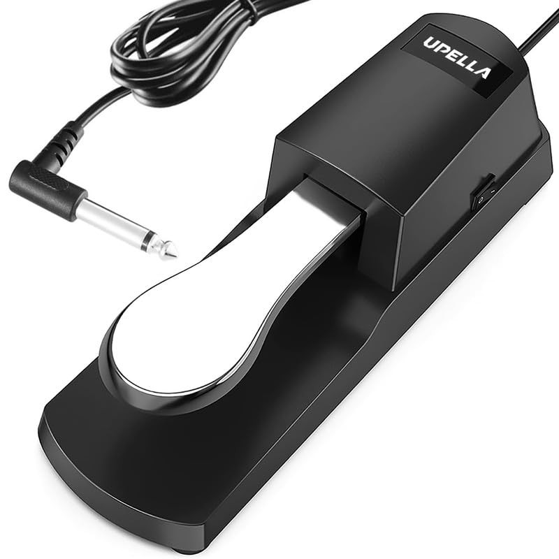 Piano Sustain Pedal - Universal Keyboard Foot Sustain Pedal for Yamaha, Rolan...