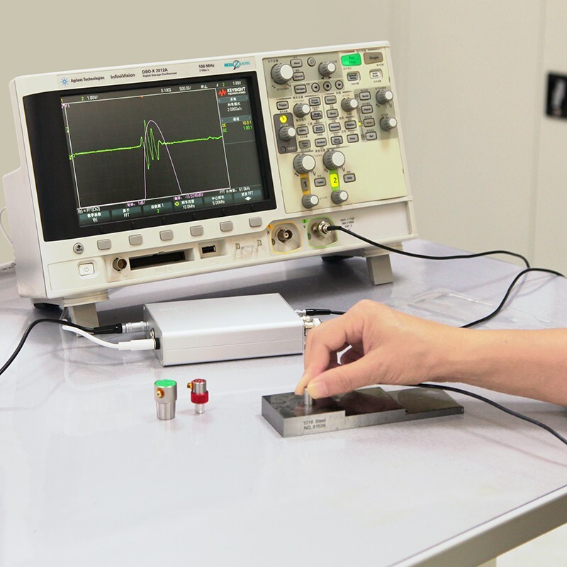 YUSHI Ultrasonic Pulser Receiver PR10 Probe Test Material Analysis Flaw Detect
