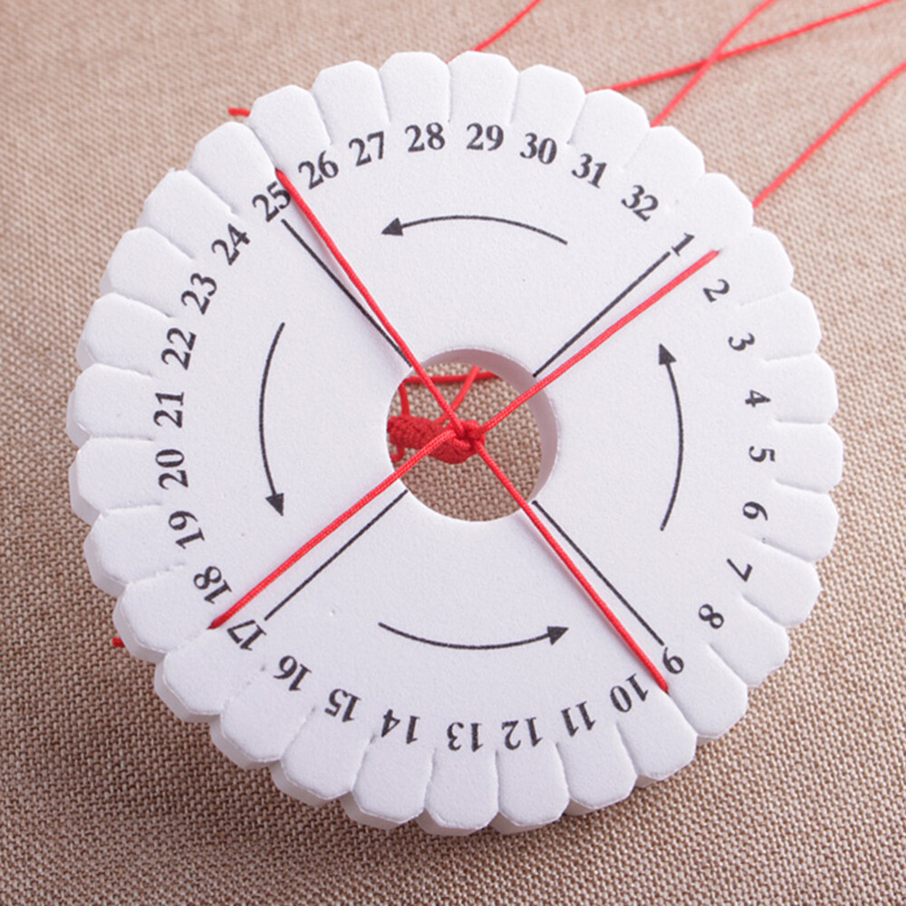 4pcs table belt weaving shuttle Disks Set Plate Square Braid Square Disk