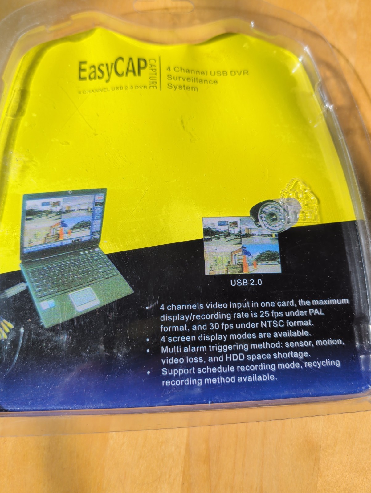 EasyCAP 4 Channel Usb Dvr Model AS-EZ-CAP4