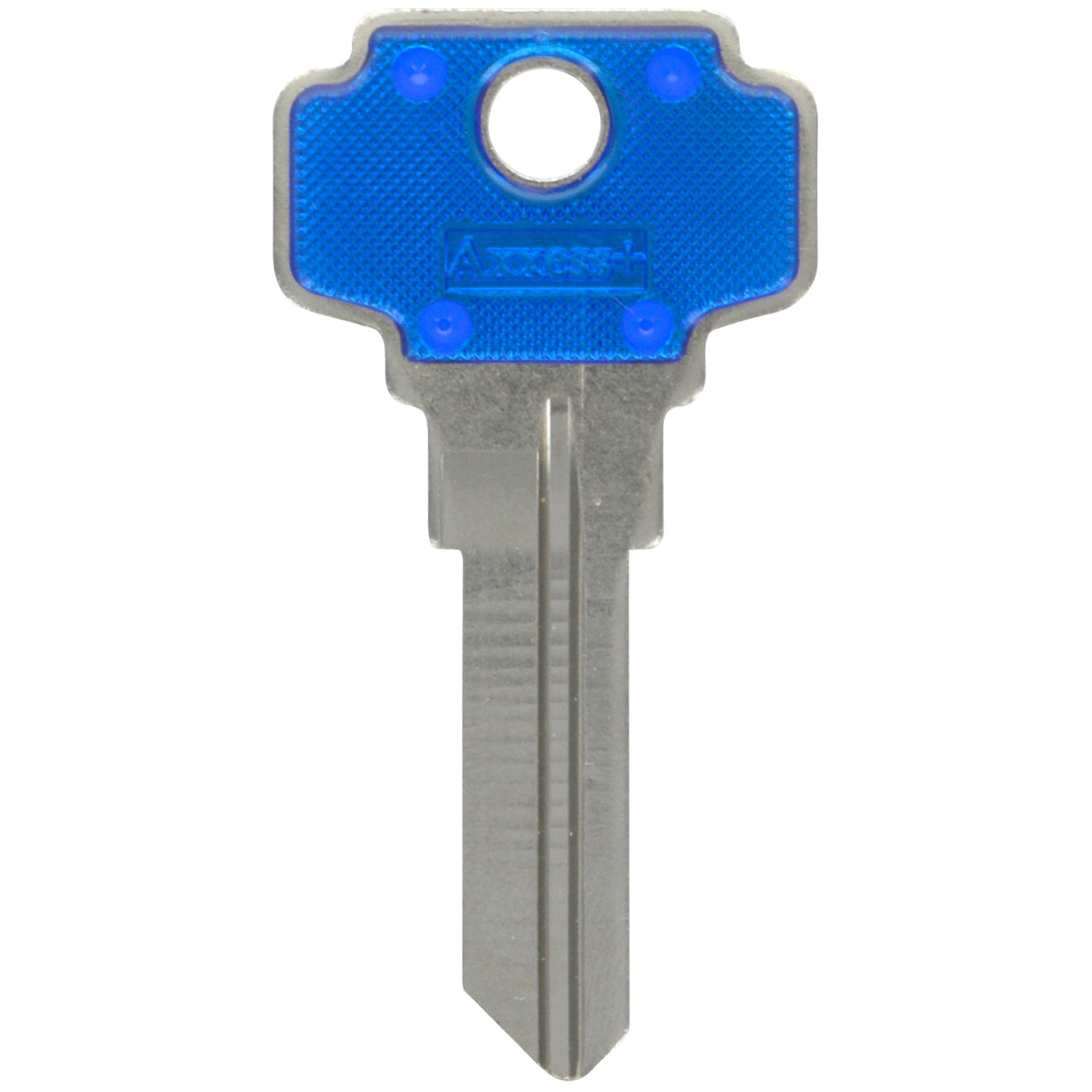 Hillman 88552 Brass #70 Traditional Single Sided Blank Key (Pack of 4)