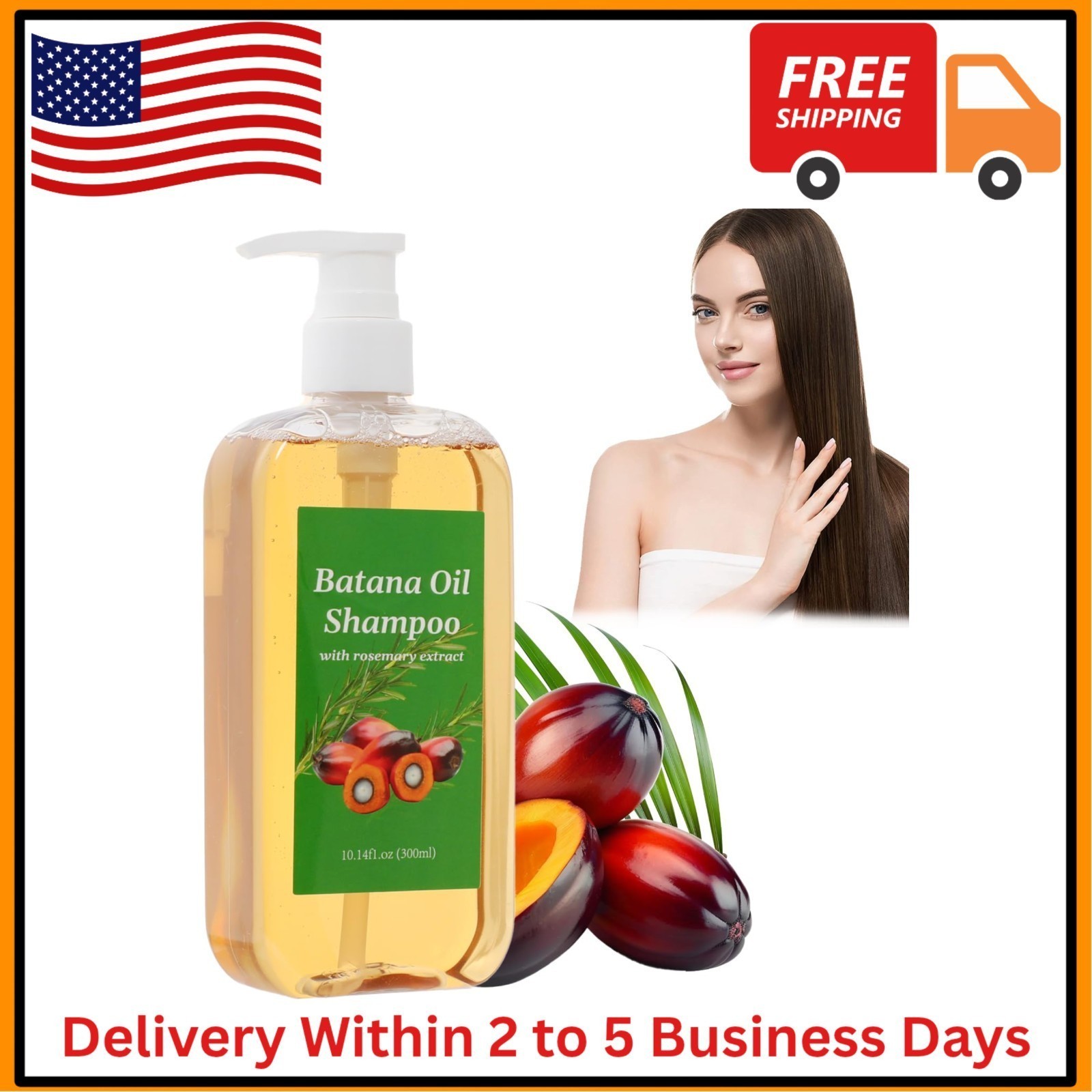 NEW Batana & Rosemary Oil Shampoo - Nourishing Hair Care Formula