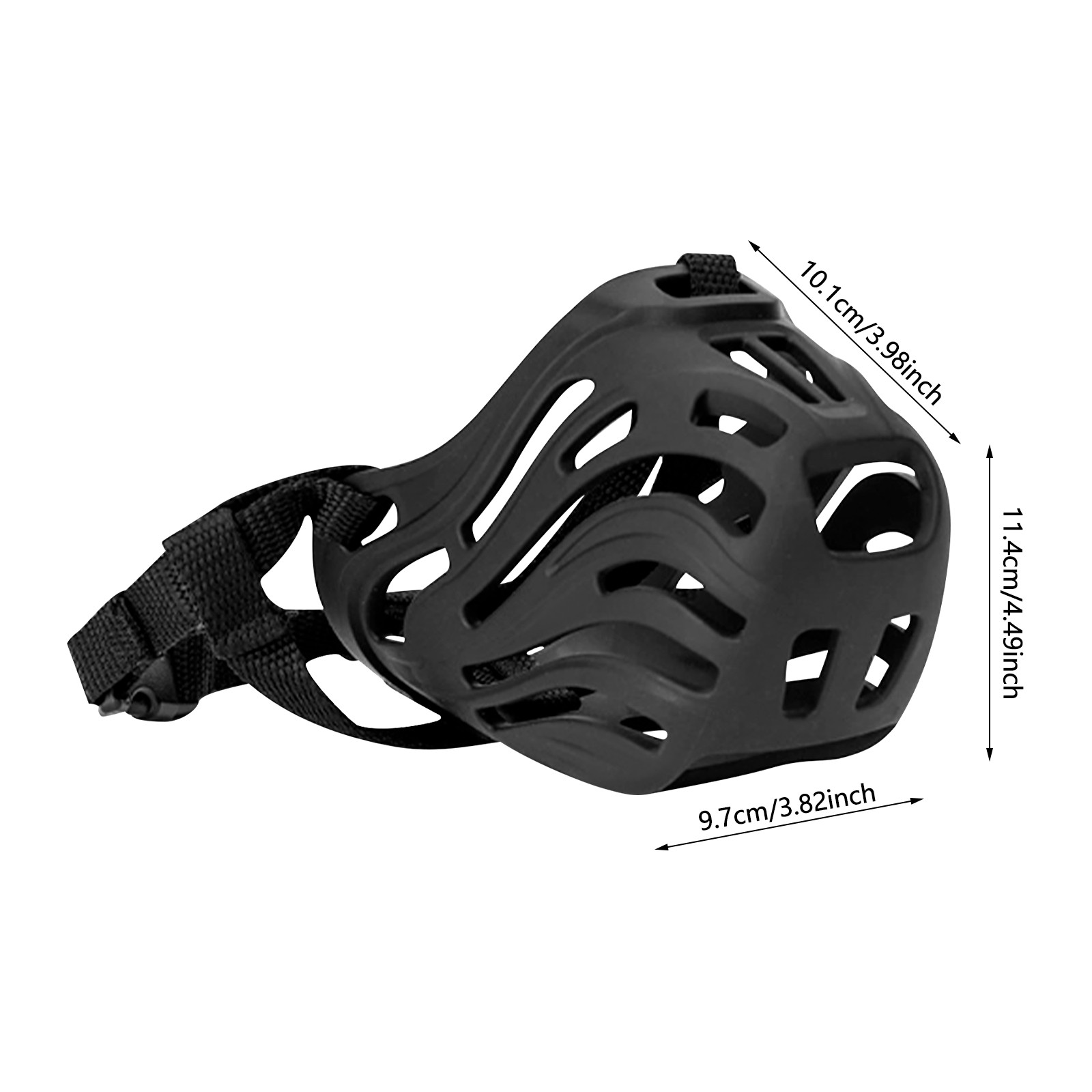 Dog Muzzle, Soft Breathable Dog Muzzle, Dog Muzzle Preventing Chewing and Biting