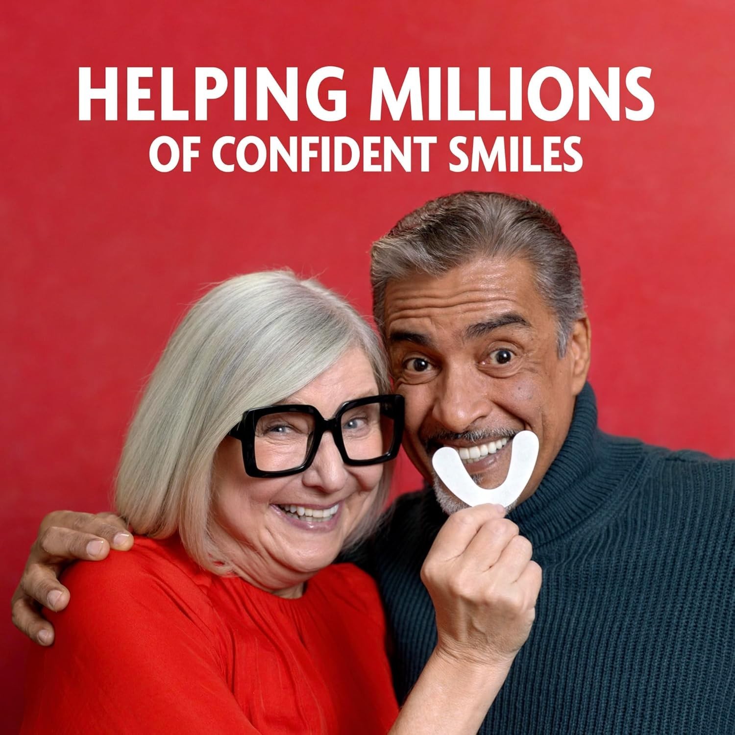 Secure Lowers Denture Adhesive Seals | 30 Count, Easy Application
