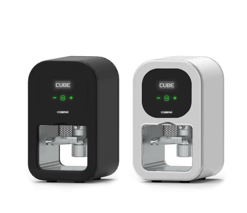 Compak CUBE Automatic Tamping, Auto Tamper for Professional Coffee Shop Baristas