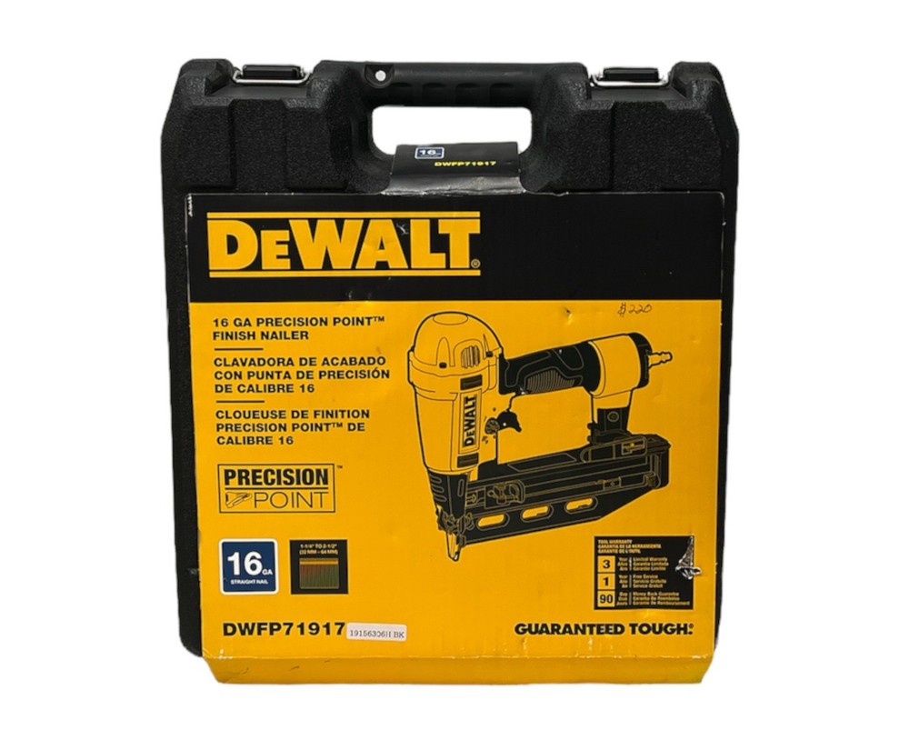 Brand New DeWalt DWFP71917 16ga Finish Nailer
