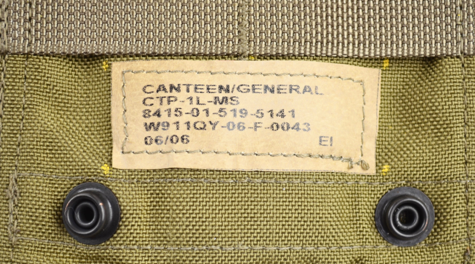 Eagle Industries SFLCS General Purpose Canteen Pouch 1 Quart Khaki