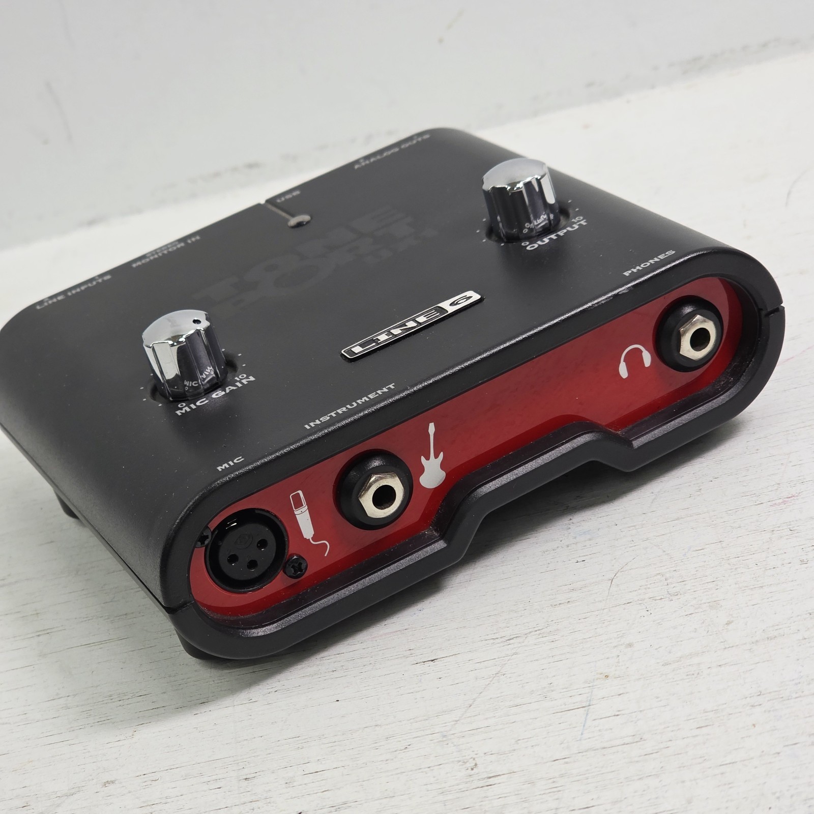 Line 6 Tone Port UX1 Audio Computer Recording Interface No Cable Tested VG+