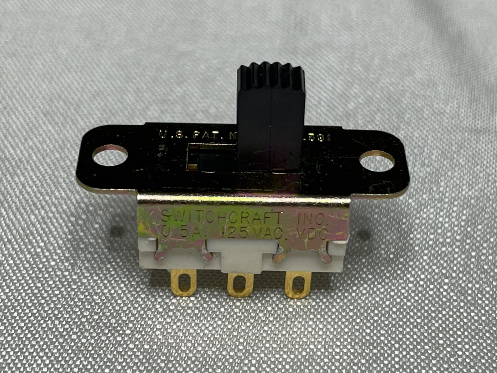 Switchcraft (5 Count) Slide Switch 0.5 AMP 125 VAC/VDC