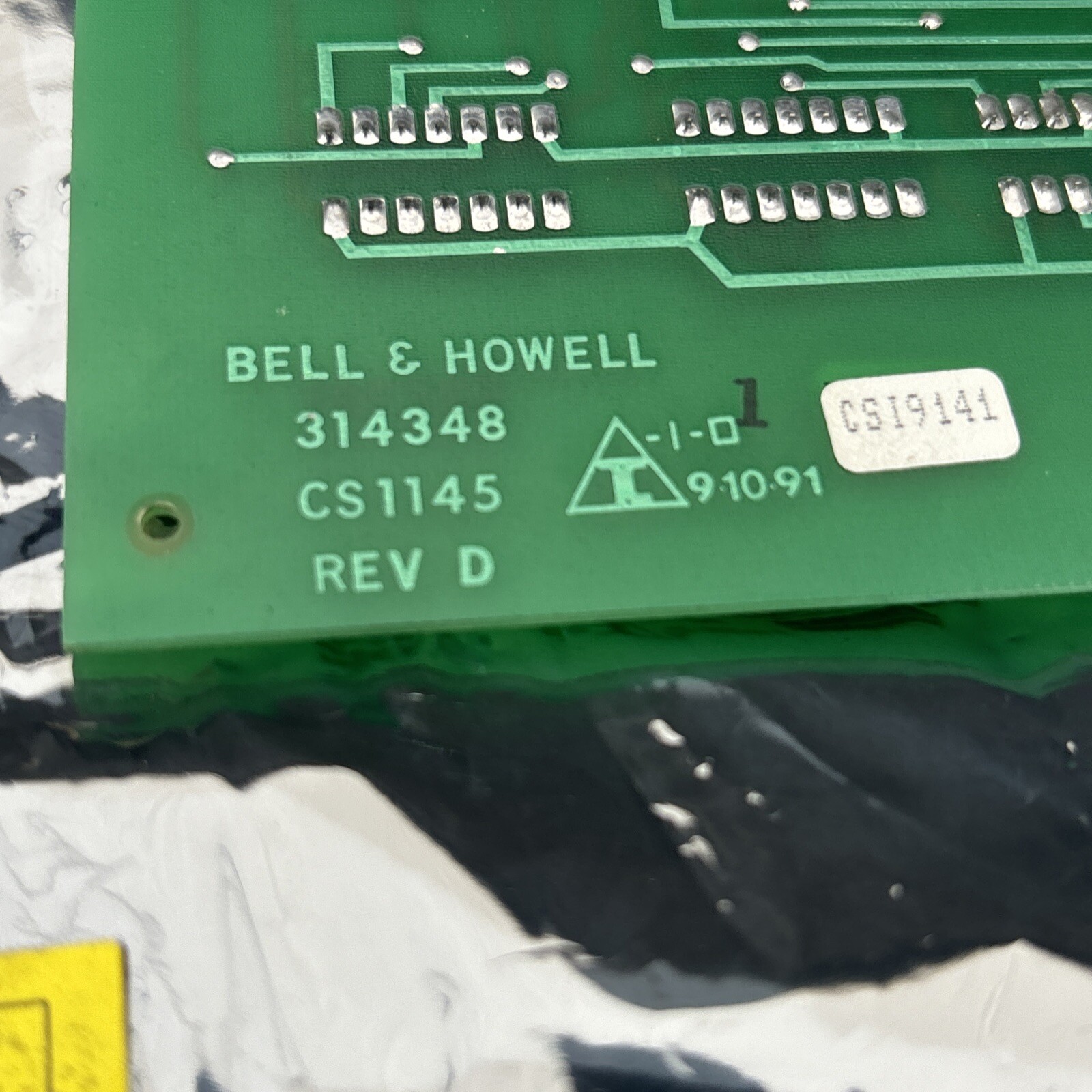 Bell & Howell 037281 Cue Interface Board BHP 037281 Used