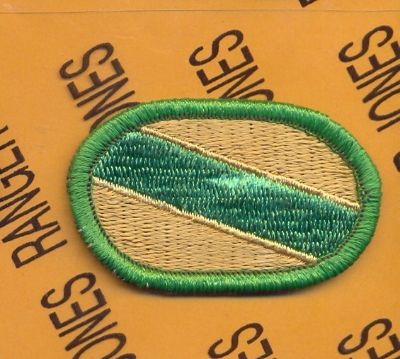 US Army 612th Quartermaster Co Airborne Rigger para oval patch m/e