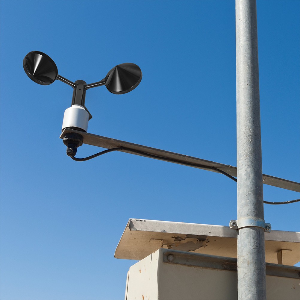 2 Pcs Handheld Wind Speed Meter Anemometer Cup Indicator Speeds Tool