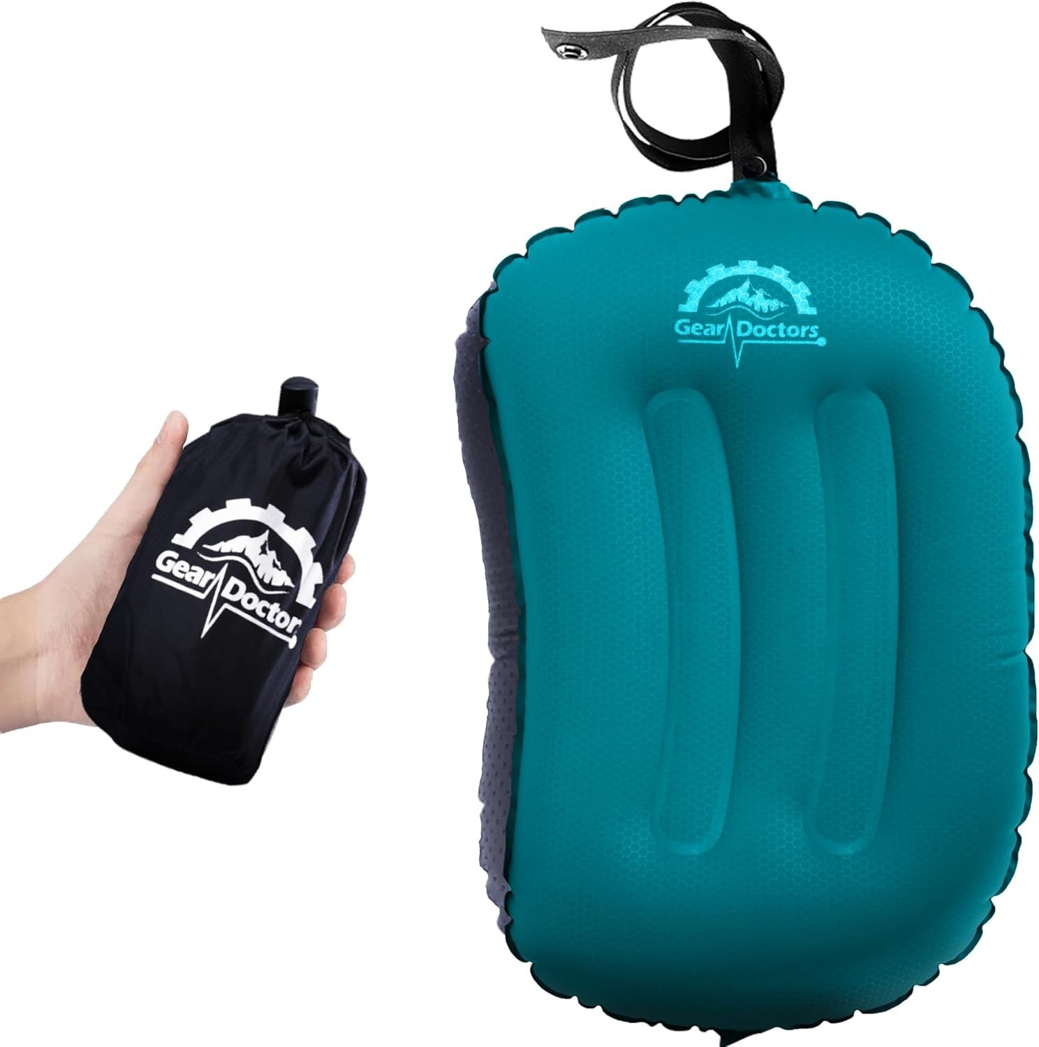 Gear Doctors 3.5oz Compact Ultralight Inflatable Camping Pillow — Inflatable