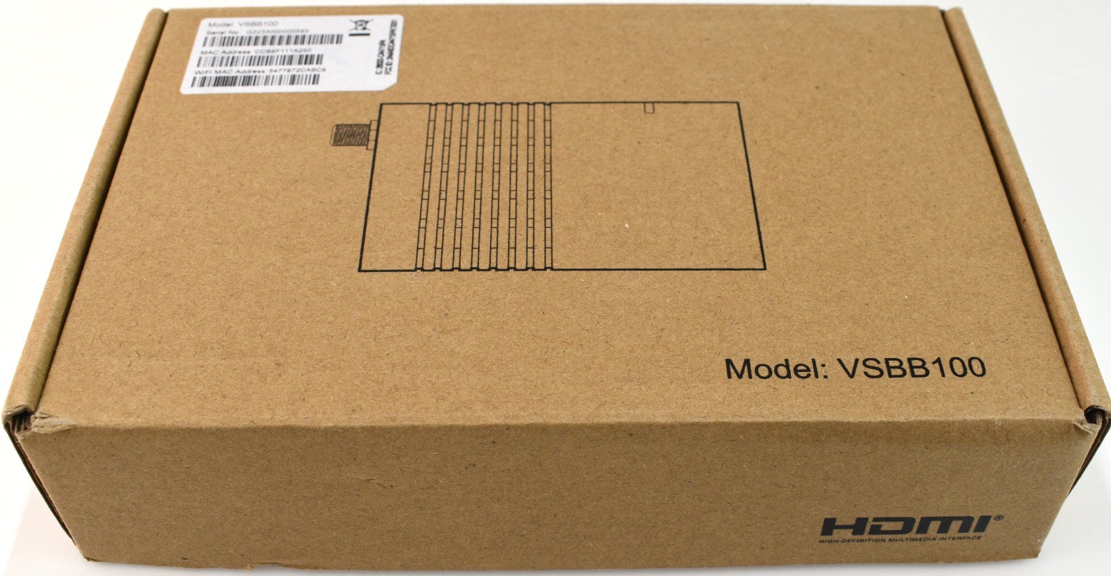 ATX Visium VSBB100 HDMI Security Set-Back Box