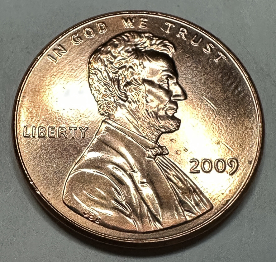 2009-P Lincoln Formative Years Penny 1cent Coin from US Mint Set. Uncirculated
