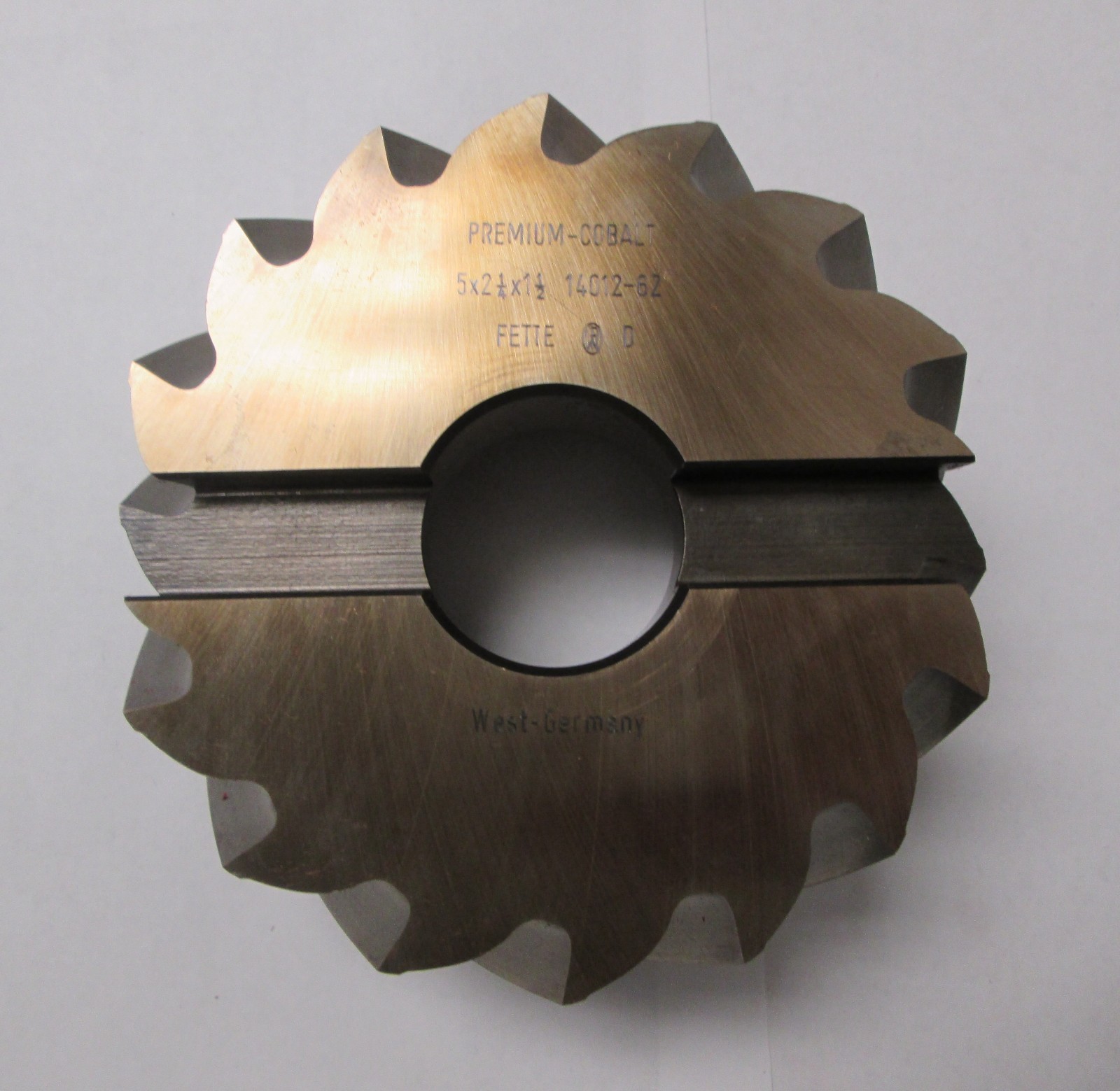 FETTE 5% Premium Cobalt Shell End Mill, 6" Diameter